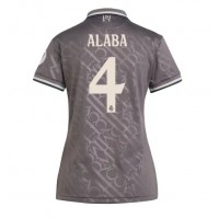 Real Madrid David Alaba #4 Tredje Tröja Kvinnor 2024-25 Korta ärmar